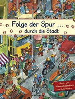 Folge der Spur durch die Stadt